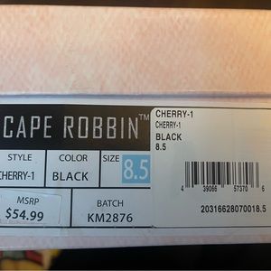 Cape Robbin buckle up open toed boots. Size 8.5. Gently used